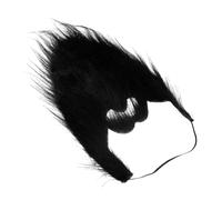 Ipetboom Barbe Faux Drôle Moustaches Costumes Fêtard Adhésif Fausse Barbe Et Cosplay Fausse Barbe Farfelu Halloween Mascarade Cotillons Cosplay Barbe Tissu En Peluche Noir