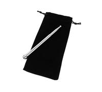 Ipetboom Bâtonnet de Massage Facial et Corporel en Acier Inoxydable 2 Pièces Outil d'Acupuncture Manuel Portable Paquet de Rangement Pratique pour Soulager Douleurs Couleur Aléatoire