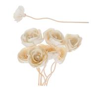 Ipetboom Bâtonnets de Rotin pour Diffuseur de Parfum Naturel 8 Pièces Fleurs Sèches Absorption Rapide Décoration Intérieure Relaxante