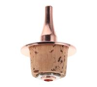 Ipetboom Bec Verseur à Vin avec Bouchon en Liège Réutilisable Doseur Précis Anti-Goutte pour Bouteilles Standard Accessoire Bar pour Cocktails et Dégustations à Domicile