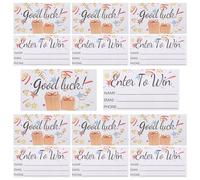 Ipetboom Billets de Tombola Vierges en Papier 200 Pièces avec Lignes Pré-Imprimées pour Inscriptions Tickets à Imprimer pour Événements Concours Loteries et Animations Festives