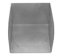 Ipetboom Bloc Anti-éclaboussures en Acier Inoxydable pour Évacuation des Eaux Tuyau de Gouttière, Extension de Drain pour Pelouse et Angles de Mur, Design Avancé pour Jardin