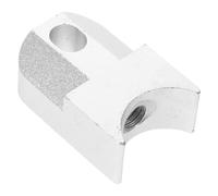 Ipetboom Bloc de Positionnement et Accessoire de Remplacement en Alliage D'aluminium Limiteur D'angle pour Repose-pieds de Fauteuil Roulant Électrique pour Rails de Siège