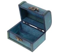 Ipetboom Boîte à Bijoux Rétro avec Serrure Coffret de Rangement pour Bijoux et Souvenirs Organisateur Multifonction pour Maison et Voyage Capacité Spacieuse Style Ancien Élégant