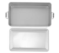 Ipetboom Boîte à Biscuits Fer Boîte Vide Créative pour Dragées et Bonbons de Taille Importante à Cookies pour Fêtes et Cadeaux