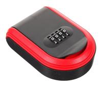 Ipetboom Boîte à Clés à Code Mural en Plastique ABS Rouge Coffre-Fort Sécurisé pour Clés de Maison Serrure à Combinaison pour Chantier Maison et Location Saisonnière