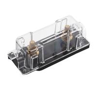 Ipetboom Boîte à Fusibles Porte-Fusibles Atc Noir pour Camping-Car Support de Bloc de Fusibles Automobile Mini Boîte Borne Positive Distribution D’Énergie Sécurisée pour Circuits Batterie