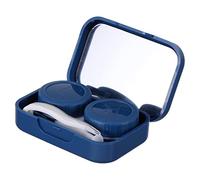 Ipetboom Boîte à Lentilles Portable Étui à Lentilles Format Compact Design Simple Et Pratique pour Voyage De Contact Souples Et Rigides