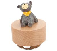 Ipetboom Boîte à Musique Mécanique en Animaux Cartoons Décoration de Bureau Son Magnifique pour Garçon et et Adultes d'anniversaire 1 Pièce