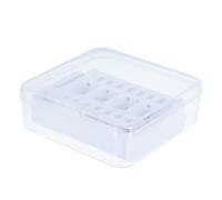 Ipetboom Boîte à Outils Pour Ongles Avec Tête De Polissage, Porte-embouts Et Boîte De Rangement Pratique Pour Ongles