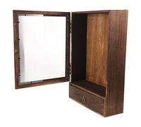 Ipetboom Boîte Bois pour Spécimens d'Insectes Cadre Mural Bois avec Vitrine Ombre pour Lépidoptères et Fleurs Séchées Boîte de Rangement Naturelle pour Collections et Décoration Murale