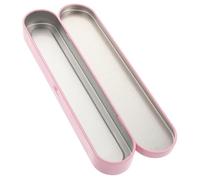 Ipetboom Boîte De Rangement Métal avec Couvercle à Charnière pour Outils Épingles à Dessin Nail Art Perles Boucles Oreilles Et Bijoux