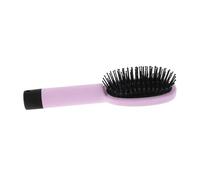 Ipetboom Boîte de rangement peigne à roulettes peignes à queue pour la coiffure lisseur de cheveux rechargeable tampon de cheveux moelleux invisible brosse de ventilation Plastique Violet