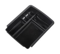 Ipetboom Boîte de Rangement pour Accoudoir Voiture Golf 7, Plateau Compartimenté en Plastique Solide, Organiseur de Console Centrale, Accessoire Pratique pour Rangement Intérieur