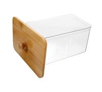 Ipetboom Boîte de Rangement pour Séchage avec Couvercle Organisateur Transparent pour Salle de Lavage Contenant Pratique pour Perles Parfumées et