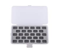 Ipetboom Boîte en Plastique pour Bobines de Couture 28 Compartiments avec Mousse de Fixation Boîte à Canettes Épaisse Rangement Compact pour Matériel de Couture