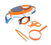 Ipetboom Boîte Observation des Insectes pour Garçon Fille avec Loupe Double Kit Éducatif Portable pour Exploration Scientifique et Nature Extérieur Boîte Transparente avec Accessoires pour