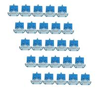 Ipetboom Boîtes à Dragées Requin Bleu 25 Pcs en Carton pour Shower Bébé, Boîte à Bonbons pour Fête Prénatale et Anniversaire, Coffret Présent Thématique Garçon et Filles, Emballage Papier