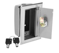 Ipetboom Boîtier de Commande Vide pour Volet Roulant Électrique Interrupteur Mural Encastré avec 2 Clés Mécanisme de Verrouillage Sécurisé Adapté pour Portes de Garage et Volets