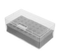 Ipetboom Boîtier de Rangement pour Piles AA AAA en Plastique Transparent, Petit Porte-Piles Compact avec Compartiments Multiples, Organiseur de Batterie Pratique pour Usage Domestique