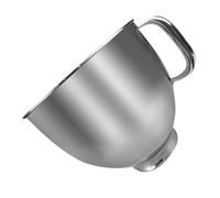 Ipetboom Bol Mélangeur Inox 4,7 L Compatible avec Robot de Cuisine à Tête Inclinée, Bol de Remplacement Mixeur Blender en Acier Inoxydable, Saladier Ménager pour Pâtisserie et Préparation