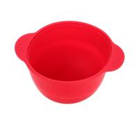Ipetboom Bol Silicone Rouge Pour Chauffe-cire Récipient Antiadhésif Pour Épilation Et Masques Faciaux Accessoire Pratique Et Voyageable Pour Kit De Beauté