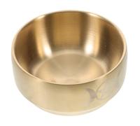 Ipetboom Bol Tibétain Laiton Triple Lune Décoration pour Cérémonie Bol et Élégant pour Maison et