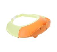 Ipetboom Bonnet de Bain pour Bébé Réglable Protection pour Lavage des Cheveux Bonnet en Plastique Doux Bain Accessoire Sécurisé pour Tout-Petits Confortable et Pratique