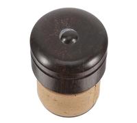 Ipetboom Bouchon pour Saxophone Alto en Ébène Noir, Bouchon de Protection Médium pour Instrument à Vent, Accessoire Léger et Stable, pour Protéger Saxophone Bémol et Usage Voyage