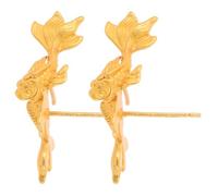 Ipetboom Boucles d'Oreilles Pendantes en de Zinc Bijoux Chinois Élégants Résistantes Décoloration Accessoires pour Femmes pour Toutes Occasions Design Contemporain