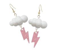 Ipetboom Boucles Oreilles avec Éclairs Boucles Dangle Météo pour Toutes Occasions Bijoux Originaux et