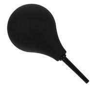 Ipetboom Boule de Nettoyage des Oreilles Silicone Noire Ampoule Aspiration pour Adultes avec Pointe Réduisant Traumatismes Tissulaires Outil de Nettoyage Multisurface pour Équipements de