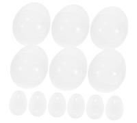 Ipetboom Boule Vide En Plastique Transparente 50 Pcs, Coquille D'œuf Pour Distributeur Automatique, Réutilisable Et Remplissable, Stockage Polyvalent Pour Jouets, Perles Et Décorations De Fête