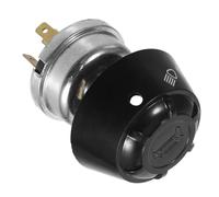 Ipetboom Bouton-poussoir pour Tracteur Argenté en Plastique et Fer, Commande Éclairage et Klaxon, Facile à Utiliser, Accessoire pour Machines Agricoles Plusieurs styles