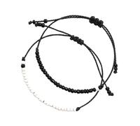 Ipetboom Bracelet De Couple Tissé Bracelets Assortis Pour Relation à Cordon Pour Homme Et Femme