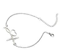 Ipetboom Bracelet De Cœur Pour Femme Avec Battements De Cœur Ajustable Pour Cadeaux Anniversaire