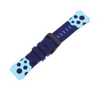Ipetboom Bracelet de Rechange Largeur 20mm pour Montre Garçon et Filles en Silicone Bleu, Compatible Montre Connectée Garçon Fille, Méthode D'installation Simple Adapté Halloween et Noël