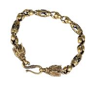 Ipetboom Bracelet Dragon Rétro Laiton Bijoux pour Hommes Charme Unique Style Vintage Élégance et Force