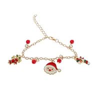 Ipetboom Bracelet Élément De Noël Bracelets De Bijoux De Noël Délicats Bijoux De Pour Pour Ma Fille Métal