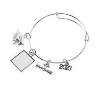 Ipetboom Bracelet Remise De Diplôme Décoratif Cadeau Fin Études Extensible Pour Filles Ajustable
