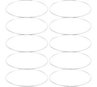 Ipetboom Bracelets Joncs Fins Argentés Mats Sculptés, Ensemble 50 Pièces en Fer, Style Minimaliste, pour Femme, Bijoux Bohèmes, Usage Quotidien et Occasions, Taille Petite