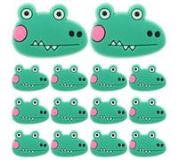 Ipetboom Breloques pour Crayons Dinosaures en Caoutchouc Souple 40 Pièces Embouts Animaux Protecteurs de Mine Décorations de Récompense Scolaire Ludiques Fournitures de Classe pour