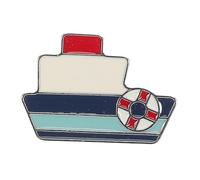 Ipetboom Broche Bateau De Croisière Goupille Épingles Pour Chapeaux Épingle D'action De Grâces Revers à Revers Broches De Broche De Noël Épingles De Dessins Animés Alliage De Zinc