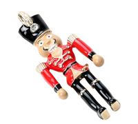 Ipetboom Broche Casse-Noisette en Émail pour Noël Broche de Vêtement de Noël Décorative pour Femmes et Garçon et Filles Accessoire de Bijoux de Vacances Pin’S Soldat Casse-Noisette