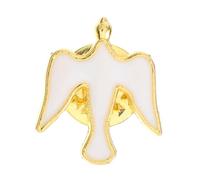 Ipetboom Broche Colombe Épinglette Spirituelle Accessoire Chrétien Pour Événements Spéciaux Communion Mariage Célébration Épinglette Et Élégante Symbolisant La Paix