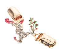 Ipetboom broche de noël clip. bijoux de noël broche père noël alliage