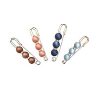 Ipetboom Broche de Sécurité Métal 4 Pièces, Épingle Ajusteur de Taille Ceinture, Accessoire Vêtements Femme, Maintien Robe et Pantalon, Usage Quotidien, Design Léger et Pratique