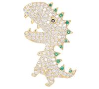Ipetboom Broche Dinosaure Unique En Forme Dépingle De Sûreté Pour Vêtements Clip Décoratif De Fête