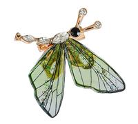 Ipetboom Broche Libellule Broche En Strass Broche Décorative Multicolore Broches Pour Vêtements Bijoux Libellule Badge Broche Dorée Pour Femme Broche À Clip Libellule Perlée En