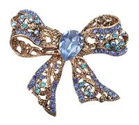 Ipetboom Broche Nœud Épingle à Nœud Unique pour Écharpe et Vêtements Accessoire de Mode Élégant